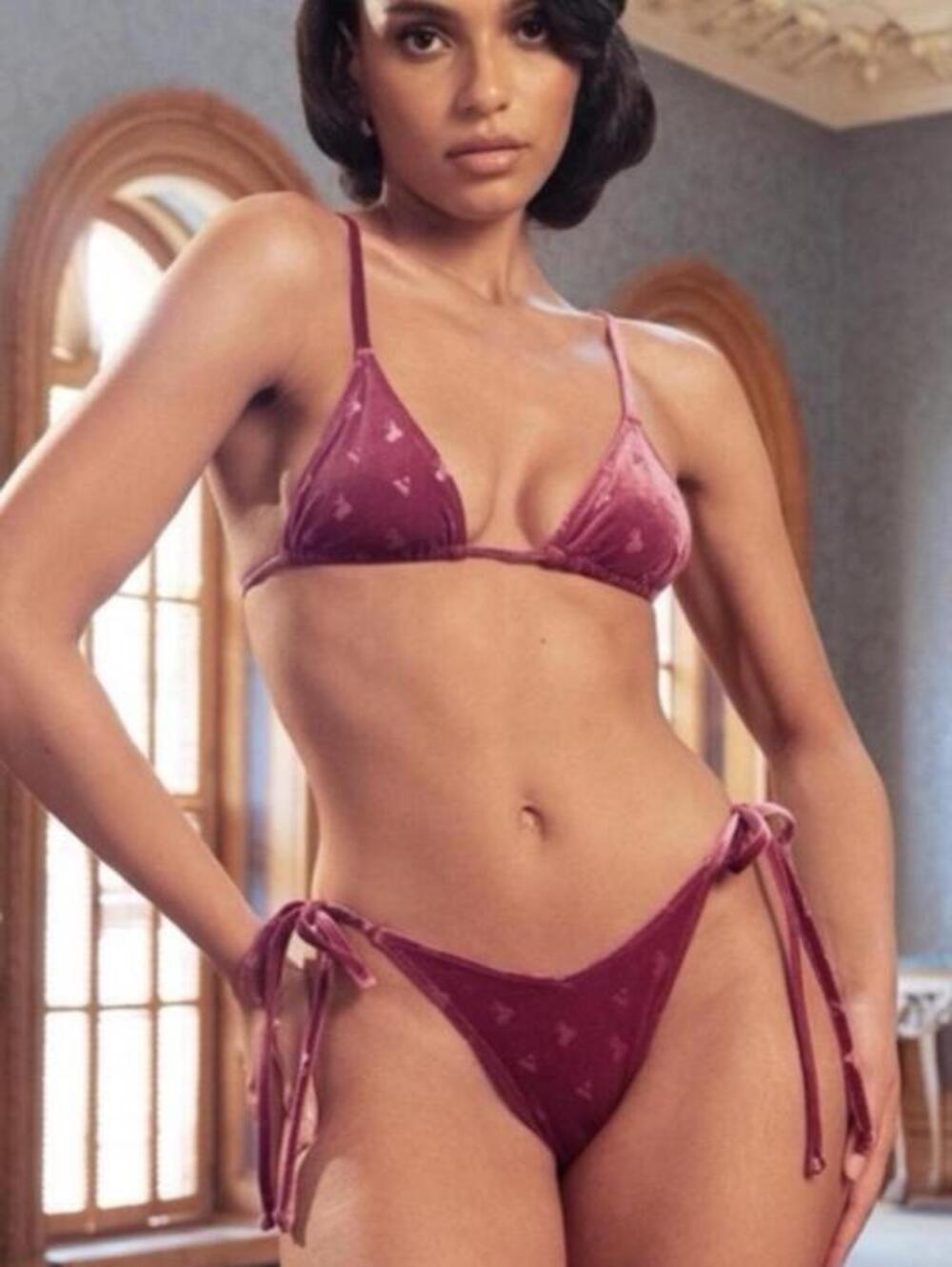 voight by valentina hustler v-kini hustler amethyst medium velvet purple cherry